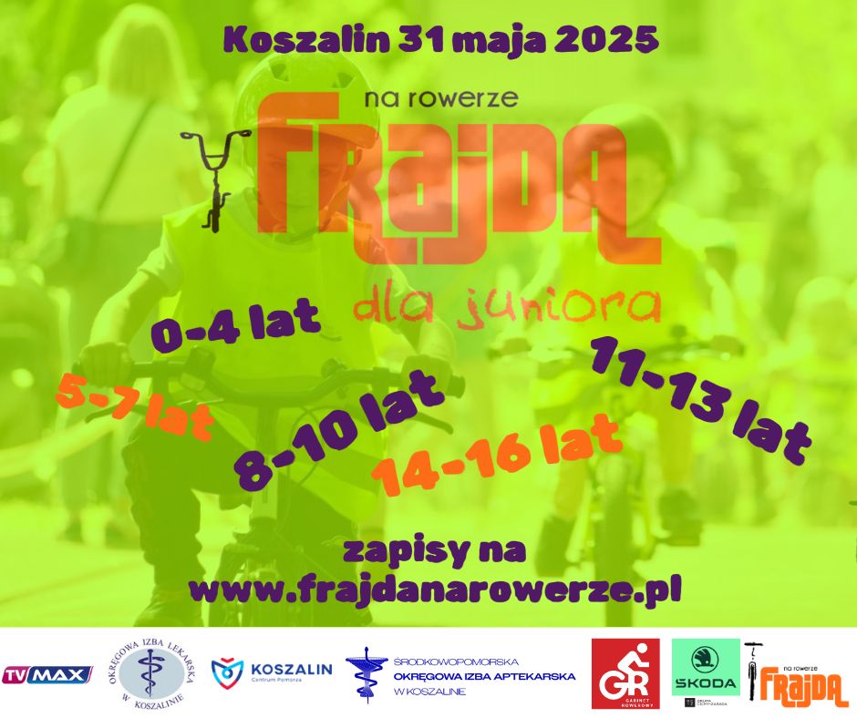 wyścigi dla dzieci plakat